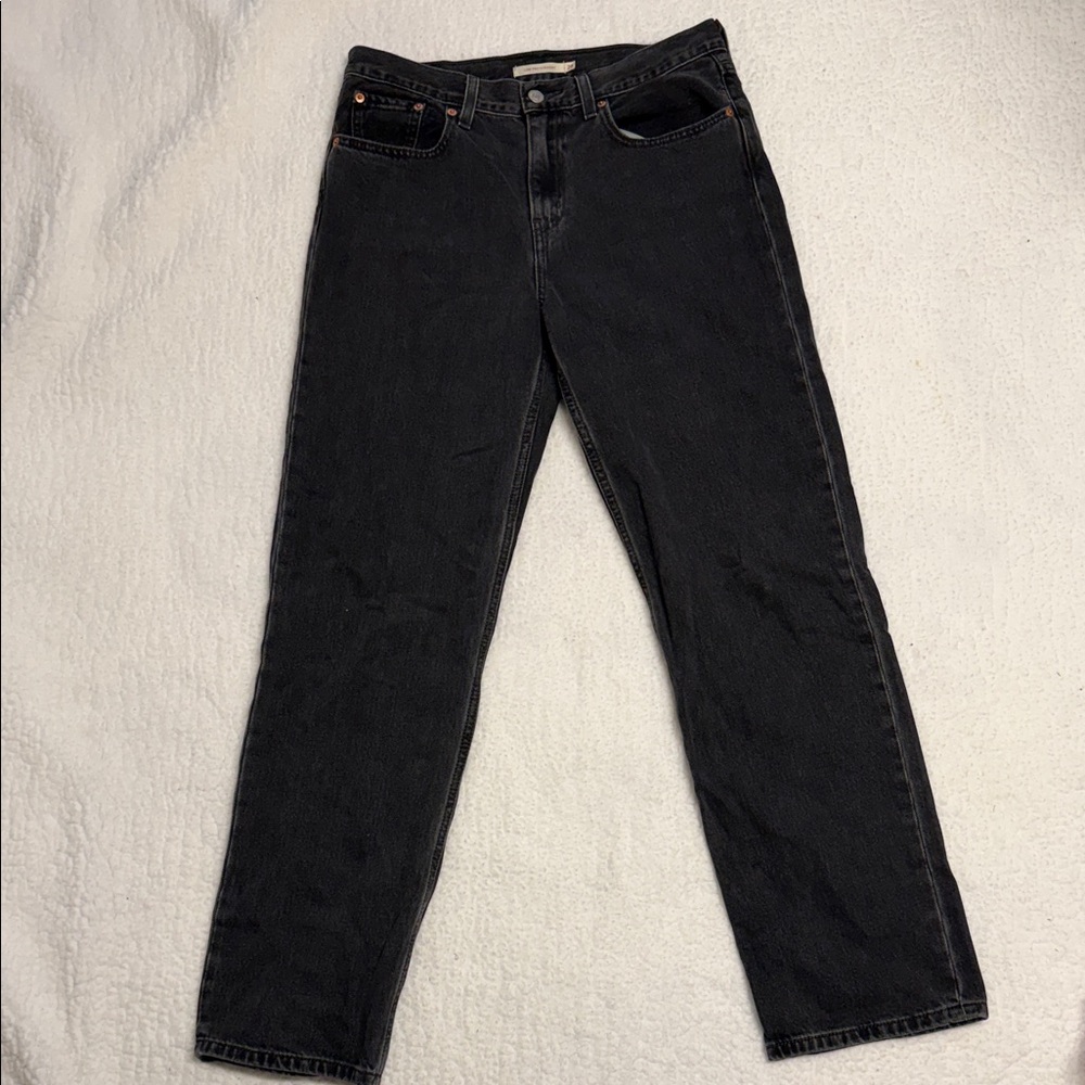 Levi's Black Flare & Wide Leg Jeans